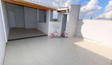 Cobertura com 2 dormitórios à venda, 98 m² - Vila Pires - Santo André/SP