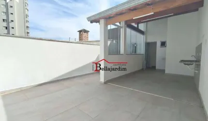 Cobertura com 2 dormitórios para alugar, 45 m² - Vila Valparaíso - Santo André/SP