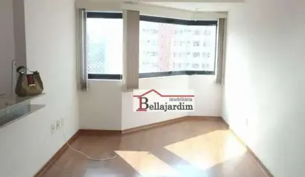 Apartamento com 1 dormitório para alugar, 50 m² - Bairro Jardim - Santo André/SP