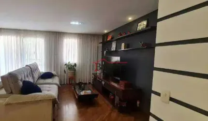 Apartamento com 3 dormitórios para alugar, 118 m² - Bairro Vila Bastos - Santo André/SP