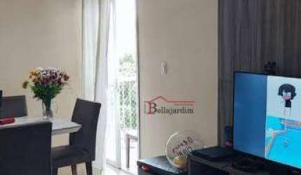 Apartamento com 2 dormitórios à venda, 59m² - Bairro Vila Palmares - Santo André/SP