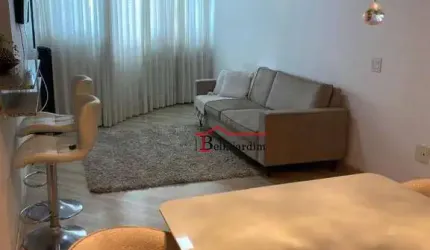 Apartamento com 1 dormitório à venda, 52m² - Bairro Jardim - Santo André/SP