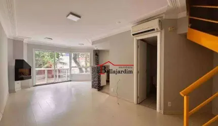 Apartamento Duplex com 1 dormitório à venda, 90m² - Bairro Jardim - Santo André/SP