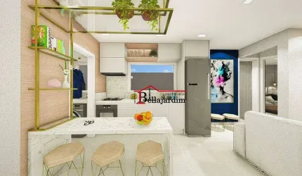 Apartamento com 2 dormitórios à venda, 41 m² - Vila Eldízia - Santo André/SP