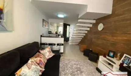 Sobrado com 3 dormitórios à venda, 111 m² - Vila Linda - Santo André/SP