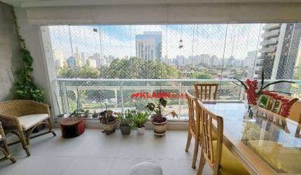 ##-Apartamento com 3 dormitórios e 3 banheiros à venda, 92 m² por R$ 1.680.000 - Brooklin -
