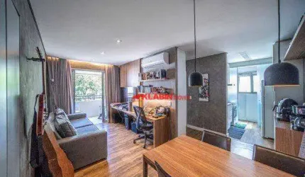 Apartamento com 1 dormitório à venda, 45 m²