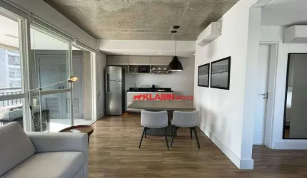 Apto 70m - Dormitorios Integrados - 1 Banheiro - Lavabo - Piscina - Academia - Coworking