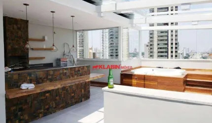 CHÁCARA KLABIN - MAGNÍFICA PENTHOUSE - 140m² - 3 DORMITÓRIOS  (2 SUÍTES) - FINA DECORAÇÃO - MOBILIADA - ELETRODOMÉSTICOS - PRONTA PARA MORAR