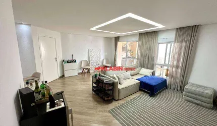 Apartamento com 113m² de Área Útil de 3 Dormitórios sendo 1 Suíte com 3 Vagas de Garagem - Varanda Gourmet - Lazer Completíssimo - Ótima Localização
