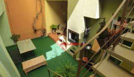 # LINDO SOBRADO - 3 DORMITÓRIOS,  2 ESCRITÓRIOS, 320 M2 ÁREA ÚTIL, 3 VAGAS DE GARAGEM - ACLIMAÇÃO.