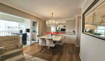 Lindo Apartamento de 123m² de Área privativa com 3 dormitórios sendo 1 suíte e 2 Vaga de Garagem - Excelente localização Campo Belo - São Paulo