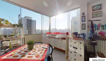 Linda Apartamento Duplex - 3 Dormitórios, 110 m² Área Útil, Espaço Gourmet, 1 Vaga de Garagem.