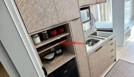 Studio com 1 dormitório para alugar, 27 m² por R$ 3.600,02/mês - Liberdade - São Paulo/SP