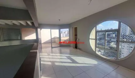 Cobertura Duplex de 2 Dormitórios com 2 Vagas de Garagem e 89.55m² de Área Útil - Piso Superior com Ampla Sala e Área Externa com Churrasqueira