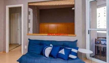 # APARTAMENTO - 1 DORMITÓRIOS, 37 M2 ÁREA ÚTIL, 1 VAGA DE GARAGEM - PRÓXIMO AO METRÔ BRIGADEIRO.