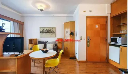 Flat com 1 dormitório à venda, 31 m² por R$ 420.000 - Jardim Paulista - São Paulo/SP