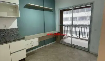 Apartamento de 1 Dormitório com 39m² de Área Útil - Prédio com Lazer no Rooftop - Sem Vaga de Garagem - Bom Local Próximo à 3 Estações de Metrô