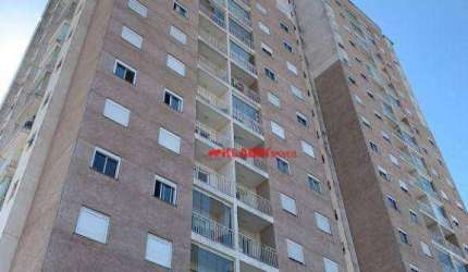 Lindo Apartamento Reformado com 55m² de Área Útil de 2 Dormitórios com 1 Vaga de Garagem - Prédio com Lazer Completíssimo - Taboão - SBC - Andar Alto