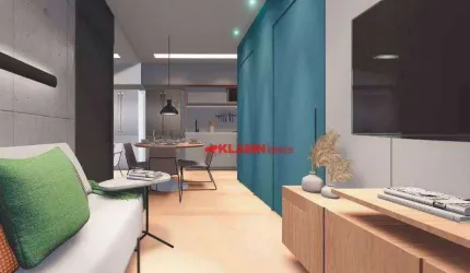 Apartamento de 2 Dormitórios com 38m² de Área Útil com Ótima Localização na Vila Mariana à 500m do Metrô Santa Cruz - Espaço Gourmet no Rooftop