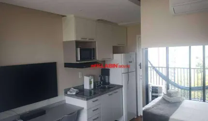 Studio MOBILIADO com 22m² de Área Útil à 100m do Metrô Vila Mariana - Próximo ao Poliedro e Universidades ESPM e Belas Artes - Ótimo para Investimento