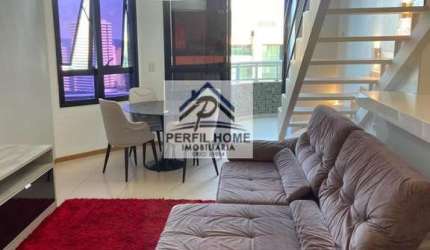 Apartamento Mobiliado para Venda em Salvador, Pituba, 1 dormitório, 1 suíte, 1 banheiro, 2 vagas
