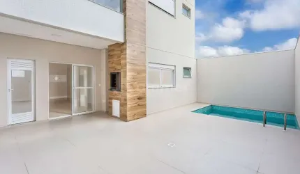 Apartamento com piscina privativa a venda em Navegantes, 2 suítes e 2 vagas