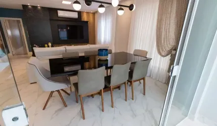 Apartamento com 3 suítes a venda em Meia Praia Itapema