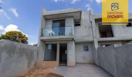 Sobrado com 3 dormitórios à venda, 89 m² por R$ 490.000,00 - Conjunto Águas Claras - Campo Largo/PR