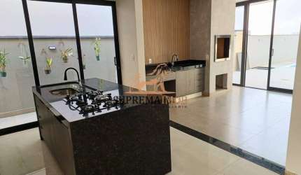 Casa térrea e piscina á venda, Condomínio Reinassensse-Sorocaba