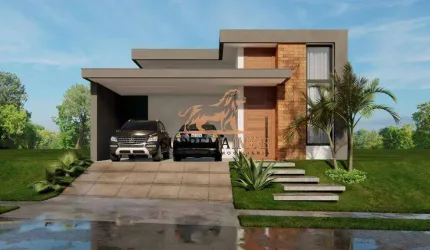 Casa térrea com 180 m² por R$1.460.000,00, Condomínio Villa Azul