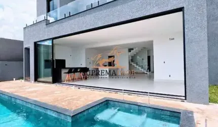 Casa sobrado com 4 suítes á venda, Condomínio Alphaville Nova Esplanada 4