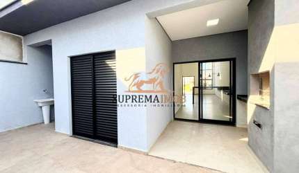 Casa térrea nova à venda com 106m² - Condomínio Horto Florestal Villagio