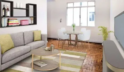 OFERTA DE APARTAMENTO NA R. TEODORO SAMPAIO-2 DORM. 2WC´S-72M² AU- SEM VAGA DE GARAGEM