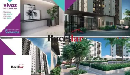 Apartamento com 2 quartos à venda na Avenida Dom Hélder Câmara, Del Castilho, Rio de Janeiro, 42 m2 por R$ 299.000