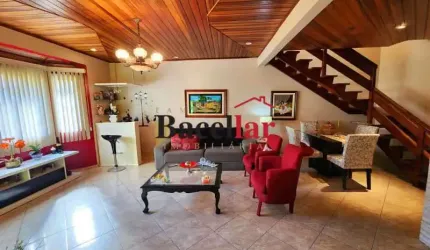 Casa em condomínio fechado com 5 quartos à venda na Estrada do Outeiro Santo, Taquara, Rio de Janeiro, 196 m2 por R$ 900.000