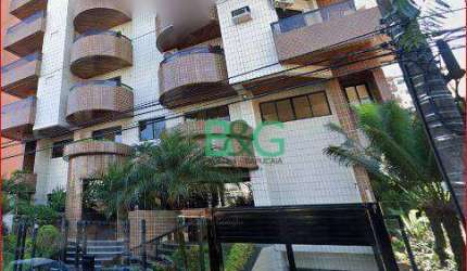 Apartamento com 3 dormitórios à venda, 112 m² por R$ 572.000,00 - Canto do Forte - Praia Grande/SP