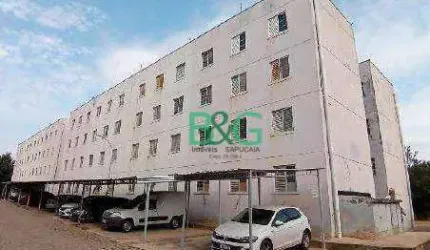 Apartamento com 2 dormitórios à venda, 53 m² por R$ 63.377,54 - Jardim Bom Jesus - Monte Mor/SP