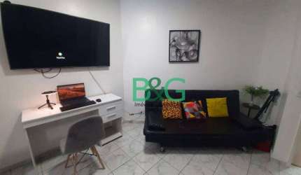 Kitnet com 1 dormitório para alugar, 30 m² por R$ 3.296,00/mês - Bela Vista - São Paulo/SP