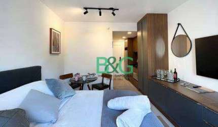 Studio com 1 dormitório para alugar, 30 m² por R$ 7.500,00/mês - Itaim Bibi - São Paulo/SP