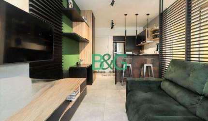 Studio com 1 dormitório à venda, 39 m² por R$ 550.000,00 - Santa Ifigênia - São Paulo/SP
