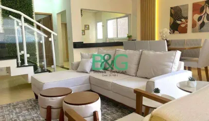 Sobrado à venda, 126 m² por R$ 950.000,00 - Chácara Faggion - Suzano/SP