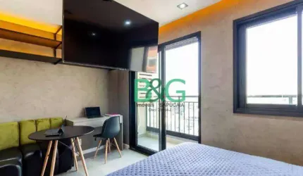 Apartamento com 1 dormitório à venda, 28 m² por R$ 497.500,00 - Indianópolis - São Paulo/SP
