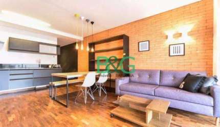 Apartamento com 1 dormitório à venda, 68 m² por R$ 1.424.000,00 - Vila Nova Conceição - São Paulo/SP