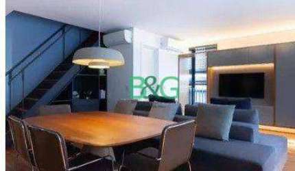 Cobertura com 1 dormitório à venda, 81 m² por R$ 1.544.000,00 - Moema - São Paulo/SP