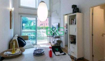 Apartamento Duplex com 1 dormitório à venda, 58 m² por R$ 1.979.000,00 - Vila Nova Conceição - São Paulo/SP