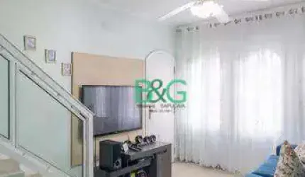Sobrado com 4 dormitórios à venda, 235 m² por R$ 919.000 - Jardim Ana Maria - Santo André/SP