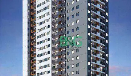 Apartamento com 2 dormitórios à venda, 38 m² por R$ 329.630,56 - Várzea de Baixo - São Paulo/SP