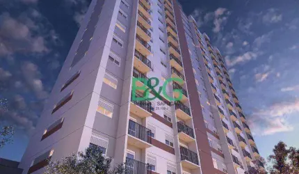Apartamento com 2 dormitórios à venda, 34 m² por R$ 263.538,00 - Vila das Belezas - São Paulo/SP