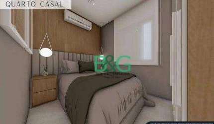 Apartamento com 2 dormitórios à venda, 37 m² por R$ 244.900 - Vila Nhocune - São Paulo/SP